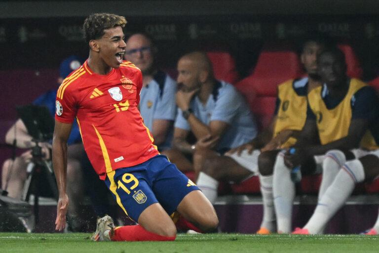 Imagen: Lamine Yamal le da pase a la final a España