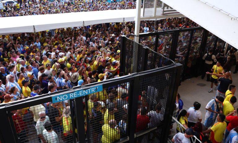 Imagen: Final de la Copa América se postergó por incidentes afuera del estadio