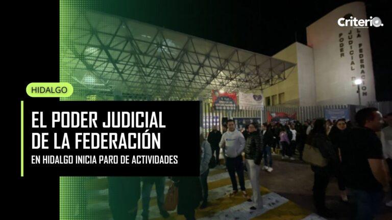 Imagen: El Poder Judicial de la Federación en Hidalgo inicia paro de actividades