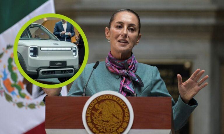 Imagen: ¿Te interesa comprar un Olinia? Esto costará el auto eléctrico anunciado por Claudia Sheinbaum