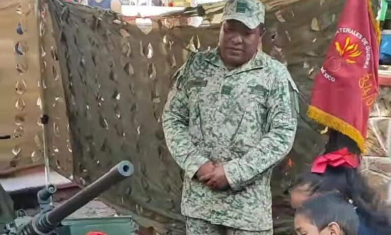 Imagen: Realiza 84 Batallón de Infantería módulos interactivos en Calnali