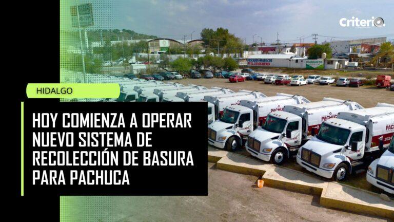 Imagen: Presenta alcalde de Pachuca nuevo sistema de recolección de basura