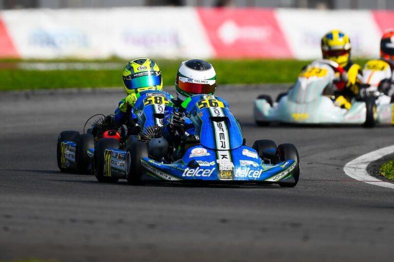 Imagen: El hidalguense Mateo Driver se lució en circuito italiano
