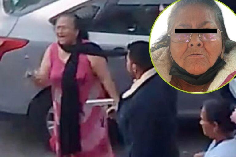 Imagen: Detienen a Carlota, la señora que disparó a los presuntos invasores de su casa en Chalco