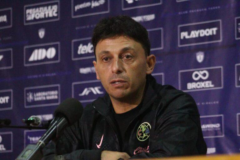 Imagen: Ángel Villacampa acepta dura derrota del América ante Tuzas y promete remontada en casa