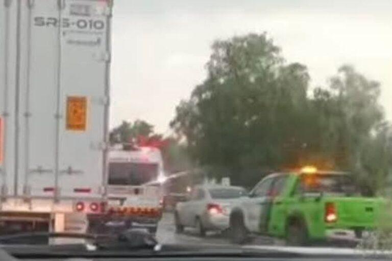 Imagen: Se registran dos de accidentes en la autopista México-Querétaro