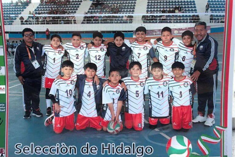 Imagen: Orgullo hidalguense: estudiantes de Tepatepec se preparan para los Juegos Nacionales de voleibol