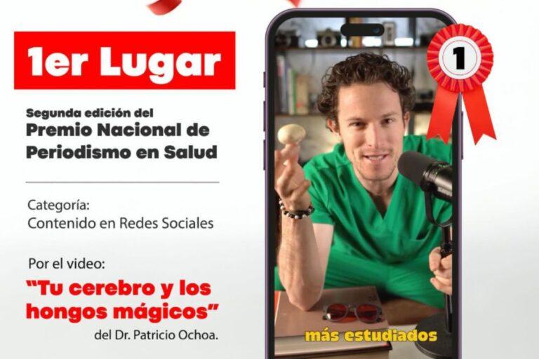 Imagen: Newsweek y los hongos mágicos: el primer lugar en los Premios Nacionales de Periodismo en Salud