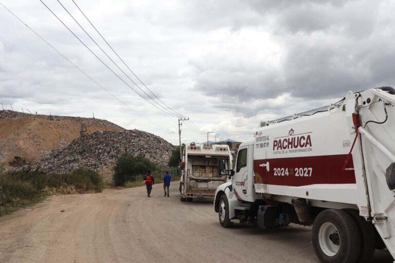 Imagen: Con las dos nuevas celdas en El Huixmí, sobraría el patio de transferencia, asegura el alcalde de Pachuca