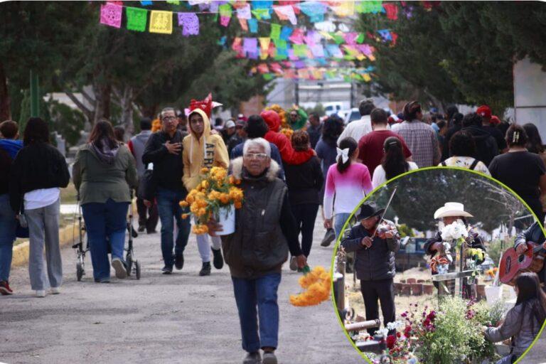 Imagen: Entre música y emociones: así se vivió el Día de Muertos en el Panteón de Pachuca