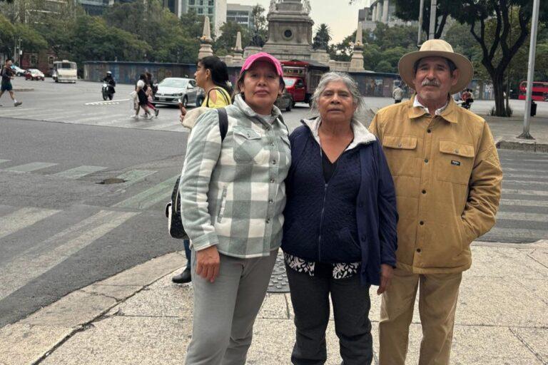 Imagen: María Mónica y su familia, testimonio del sacrificio que implica la migración