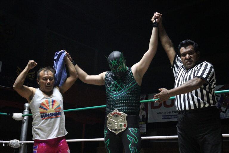 Imagen: Campeonato de peso completo del estado en juego, Terror Infernal busca mantenerlo