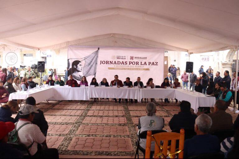 Imagen: Realizaron Jornadas por la Paz en Tianguistengo; se tocaron estos temas
