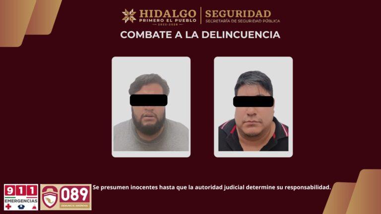 Imagen: Detienen a dos y recuperan tractocamión con maquinaria pesada en Tula de Allende
