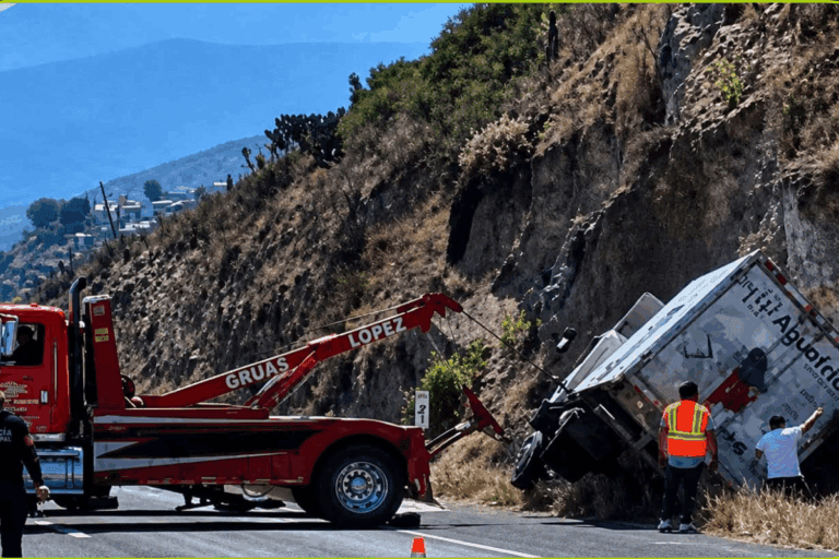 Imagen: ¡Alerta vial! Accidente provoca tráfico en la Pachuca-Actopan
