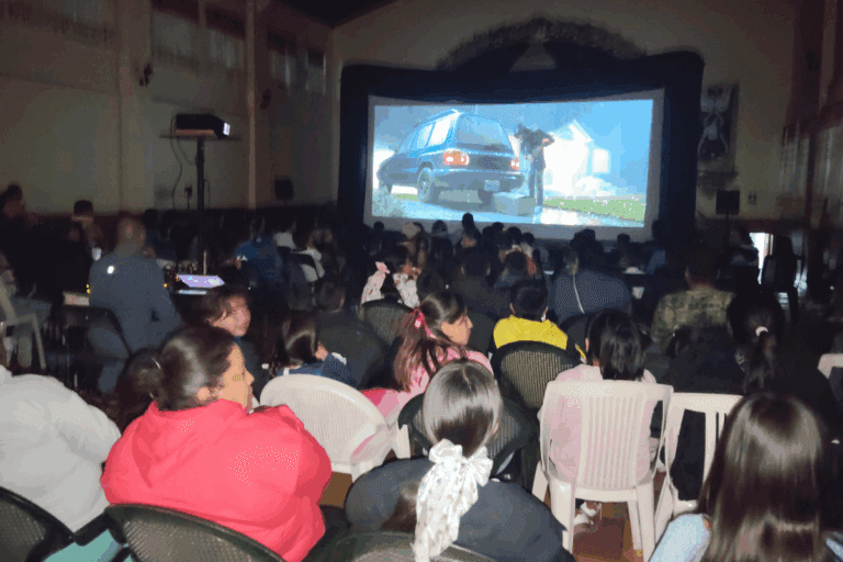 Imagen: Actopan: Delegación de La Estancia realiza jornada de cine comunitario