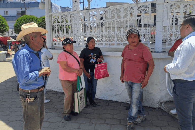 Imagen: Zacualtpán: Evalúan predios para la colonia antorchista