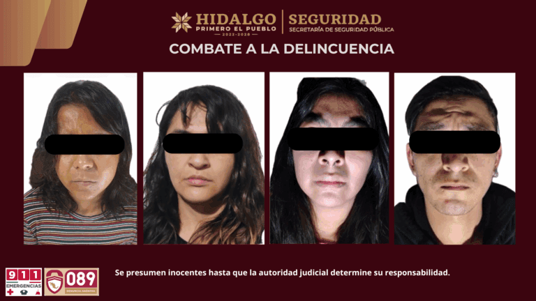 Imagen: Catean tres puntos de venta de drogas en Pachuca y Mineral de la Reforma