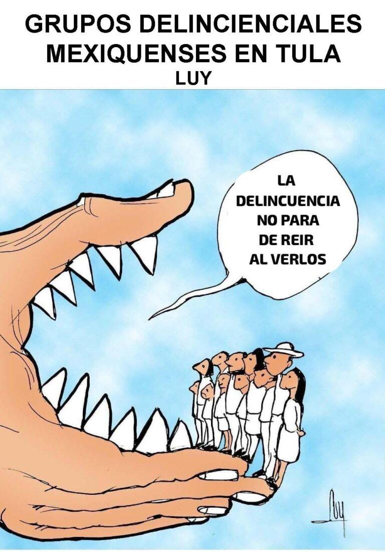 Imagen: Grupos delincuenciales en tula
