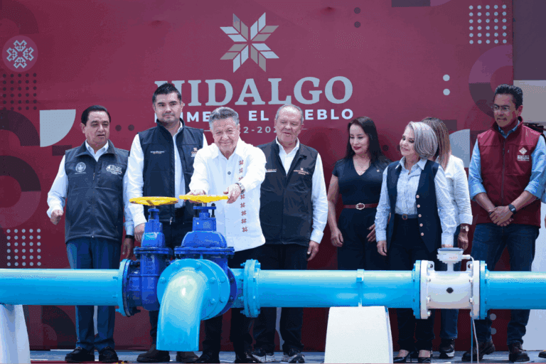 Imagen: Gobierno de Hidalgo presenta avances en infraestructura hidráulica en la zona metropolitana de Pachuca