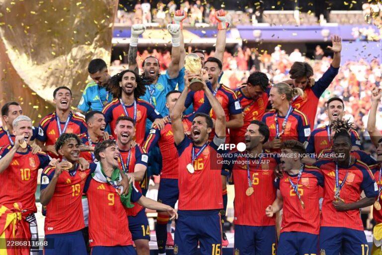 Imagen: España campeona del mundo tras vencer a Argentina