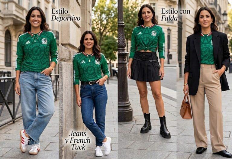 ¿Sabes cómo lucir la playera de México con el mejor estilo?