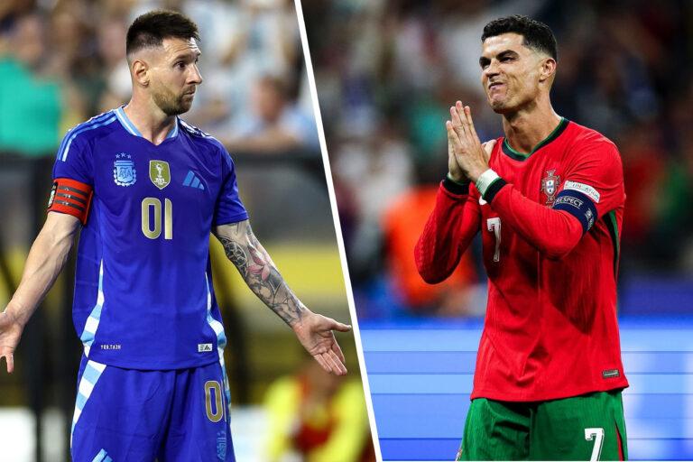 Imagen: Messi y Ronaldo fuera de la contienda por el Balón de Oro 2024