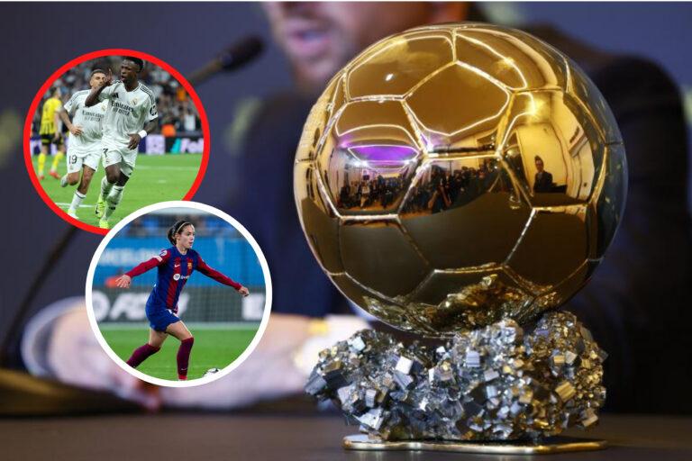 Imagen: Vinicius Jr y Aitana Bonmatí: Favoritos para levantar el Balón de Oro en París