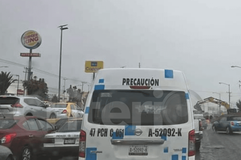 Imagen: Pachuca: Trabajos de obras públicas causan congestión en la carretera hacia Tulancingo