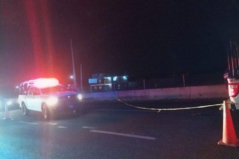 Imagen: Masculino muere al instante tras ser atropellado sobre la carretera Tulancingo-Pachuca