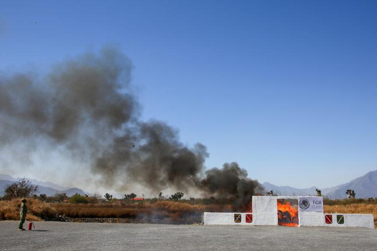Imagen: Nuevo Laredo, en medio del fuego, debido a despliegue del Ejército en la frontera norte