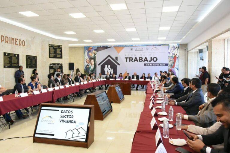 Imagen: Congreso de Hidalgo y Canadevi acuerdan impulsar viviendas dignas en la entidad