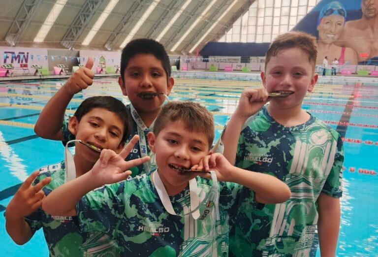Imagen: Continúa la natación hidalguense con paso firme en el Grand Prix Kids 2025