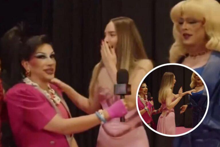 Imagen: “¿Estamos en vivo?”: Así fue el bochornoso momento de Belinda en la alfombra rosa de Mentiras