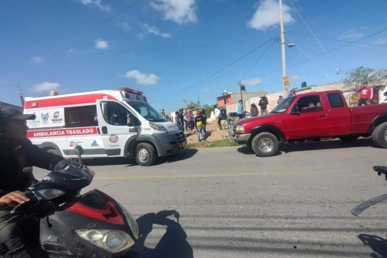 Imagen: Accidente en la carretera Jorobas-Tula deja un lesionado