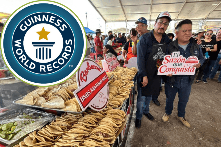 Imagen: Actopan rompe Récord Guinness con más de 12 mil tacos de barbacoa