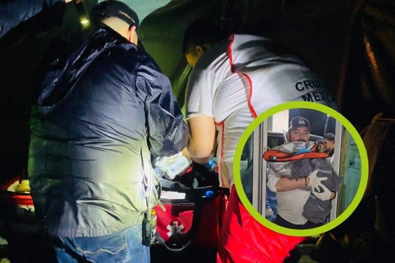 Imagen: En Tamaulipas, alcalde atiende un parto en medio de una tormenta, durante el paso de Barry