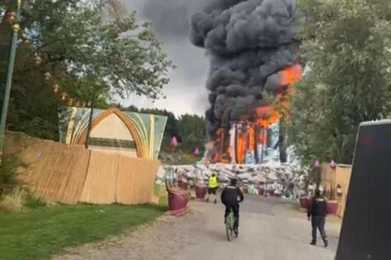 Imagen: Arde Tomorrowland: Incendio consume escenario principal a unos días del festival