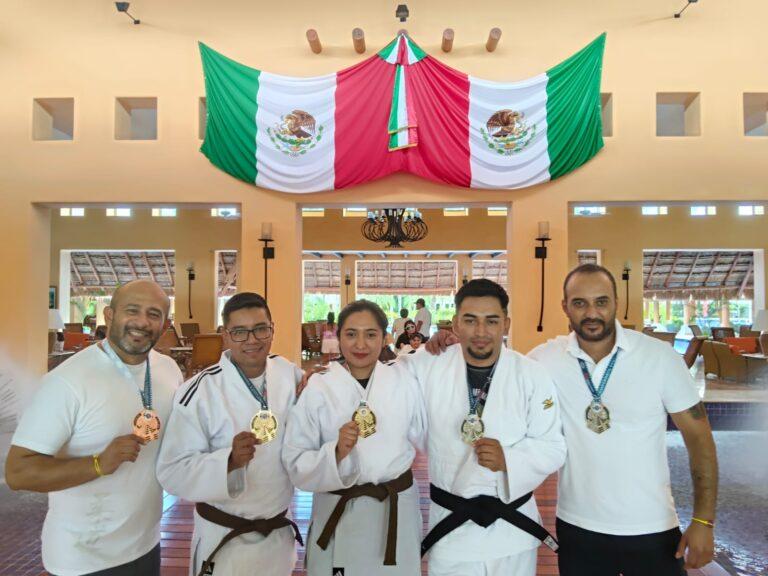 Imagen: Judo hidalguense logró cinco medallas en el Campeonato Panamericano de Kata y Judo Veteranos