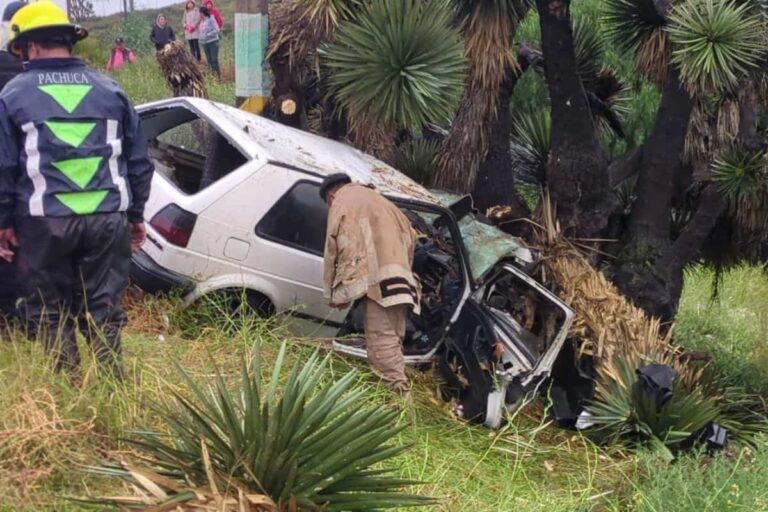 Imagen: Percance vial en la Pachuca-Actopan deja un saldo de tres lesionados; esto fue lo que ocurrió