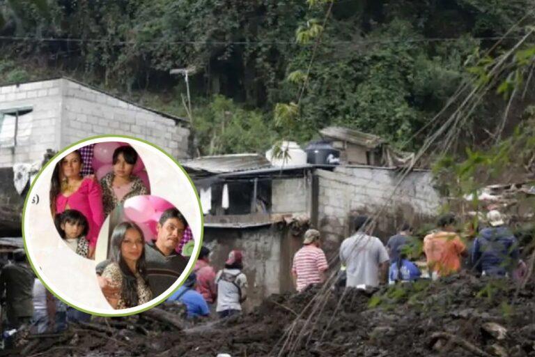 Imagen: Puebla: Familia muere sepultada por deslave tras intensas lluvias