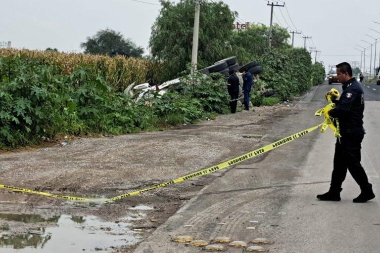 Imagen: Volcadura de pipa de gas en la carretera Tula-Jorobas; ¿hay riesgo?