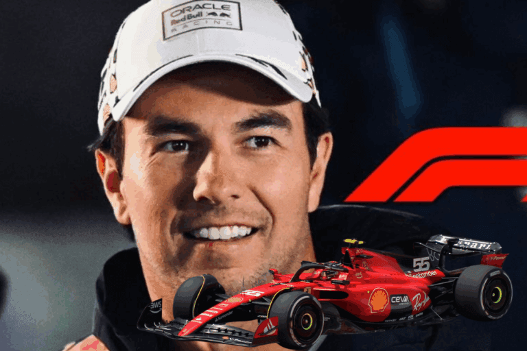 Imagen: Checo Pérez inicia pruebas con Cadillac a bordo de un Ferrari. Aquí los detalles