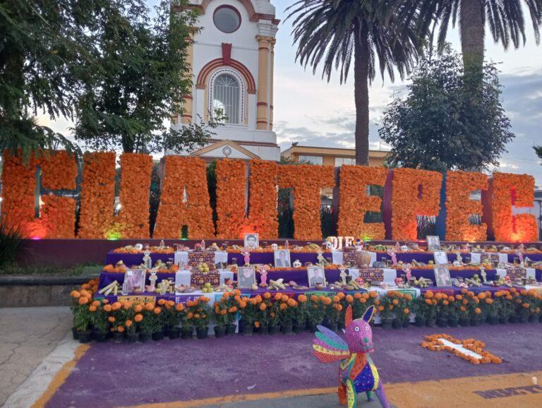 Imagen: Cuautepec de Hinojosa revive el Mictlán en su homenaje al alma