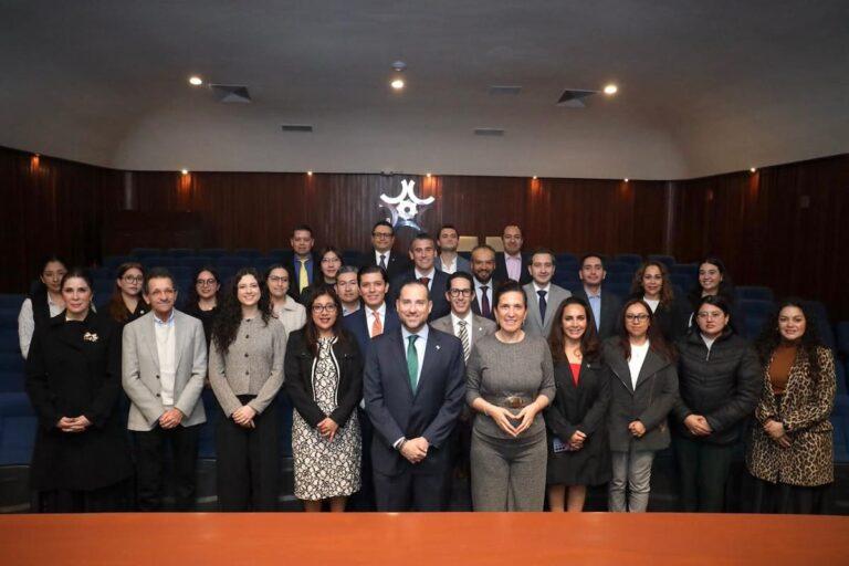 Imagen: Industriales dialogan con Kenia López Rabadán sobre iniciativas clave para la competitividad