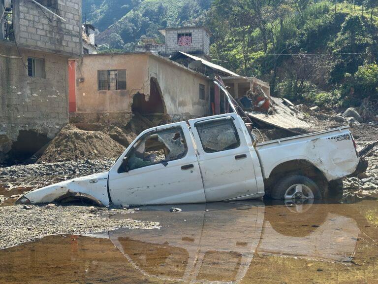 Imagen: Chapula: Así se ve actualmente la comunidad de Tianguistengo que quedó inhabitable tras la inundación de octubre