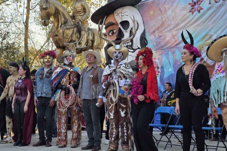 Imagen: ¡Ya huele a carnaval! Molango y Calnali realizan parada de bandera