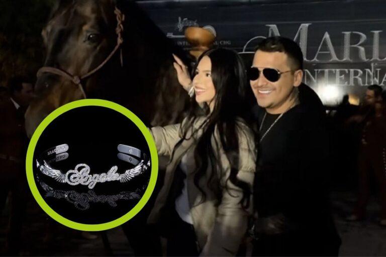 Imagen: “¿Quen pompó brazalete?” Christian Nodal se hizo una pieza de joyería… ¿para Ángela Aguilar?