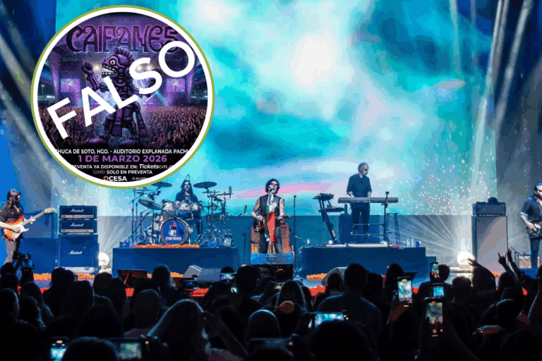 Imagen: Alerta: venden boletos para evento falso de Caifanes en Pachuca