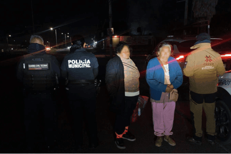 Imagen: Mujer de Tecámac aparece desorientada en colonia de Hidalgo